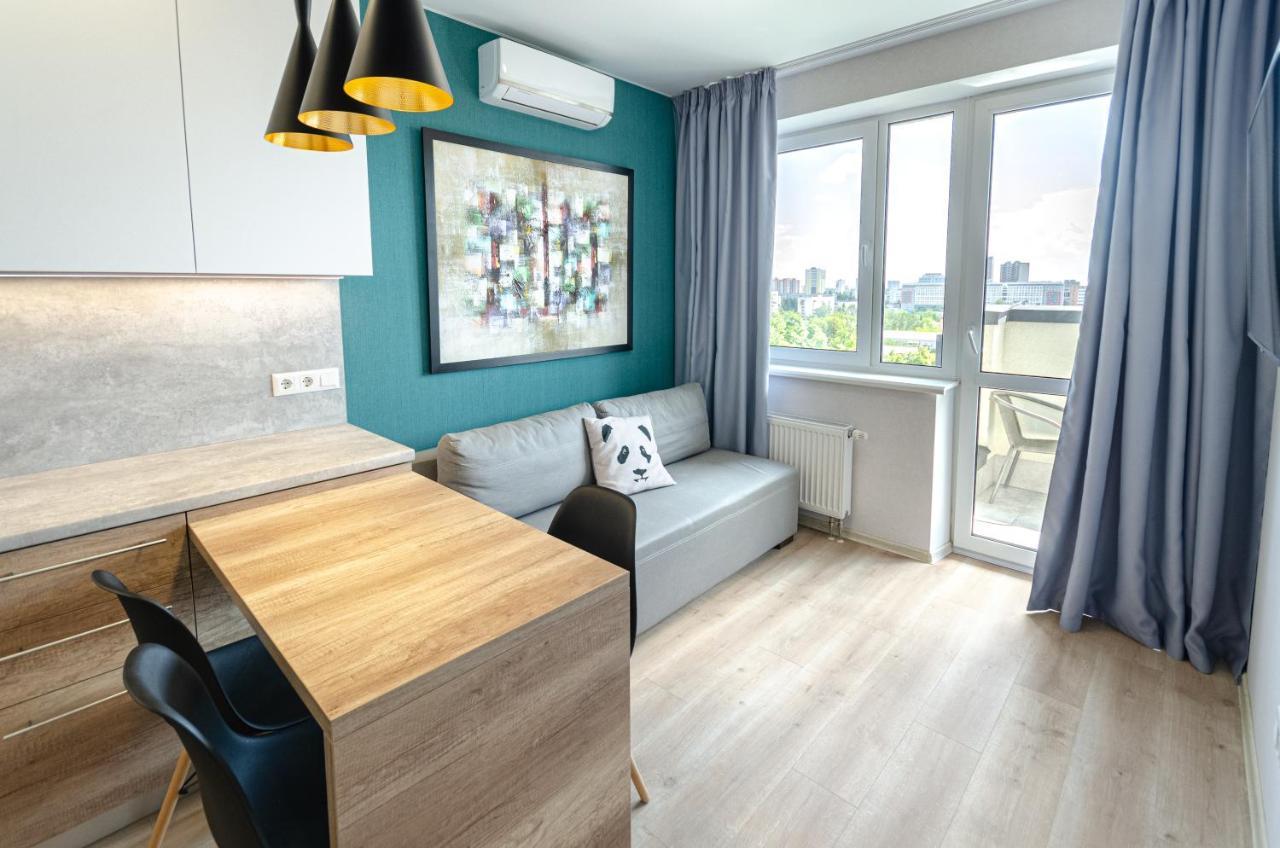 Petrovdom 5-25 In Cozy Apartment In Residential Complex "Beresteiskyi" 基輔 外观 照片