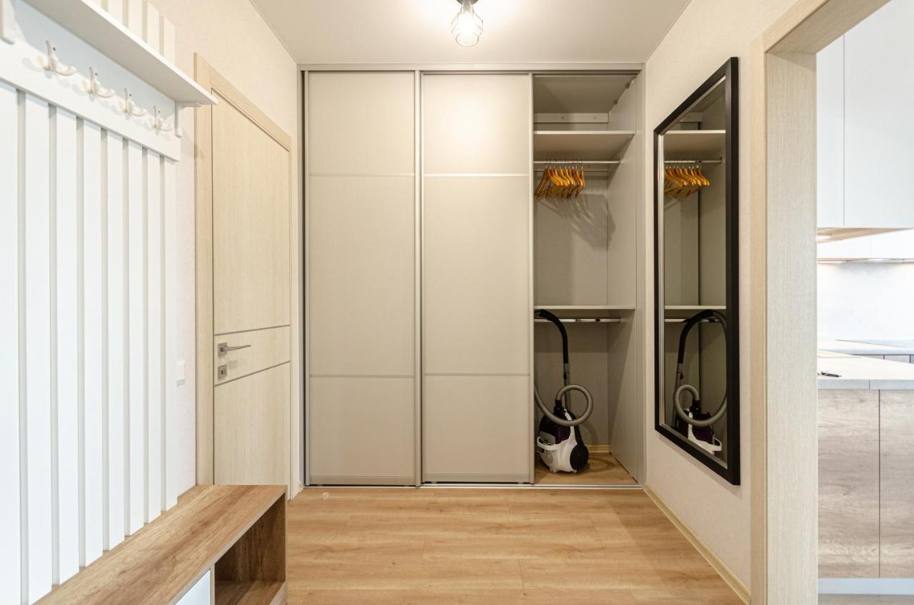 Petrovdom 5-25 In Cozy Apartment In Residential Complex "Beresteiskyi" 基輔 外观 照片