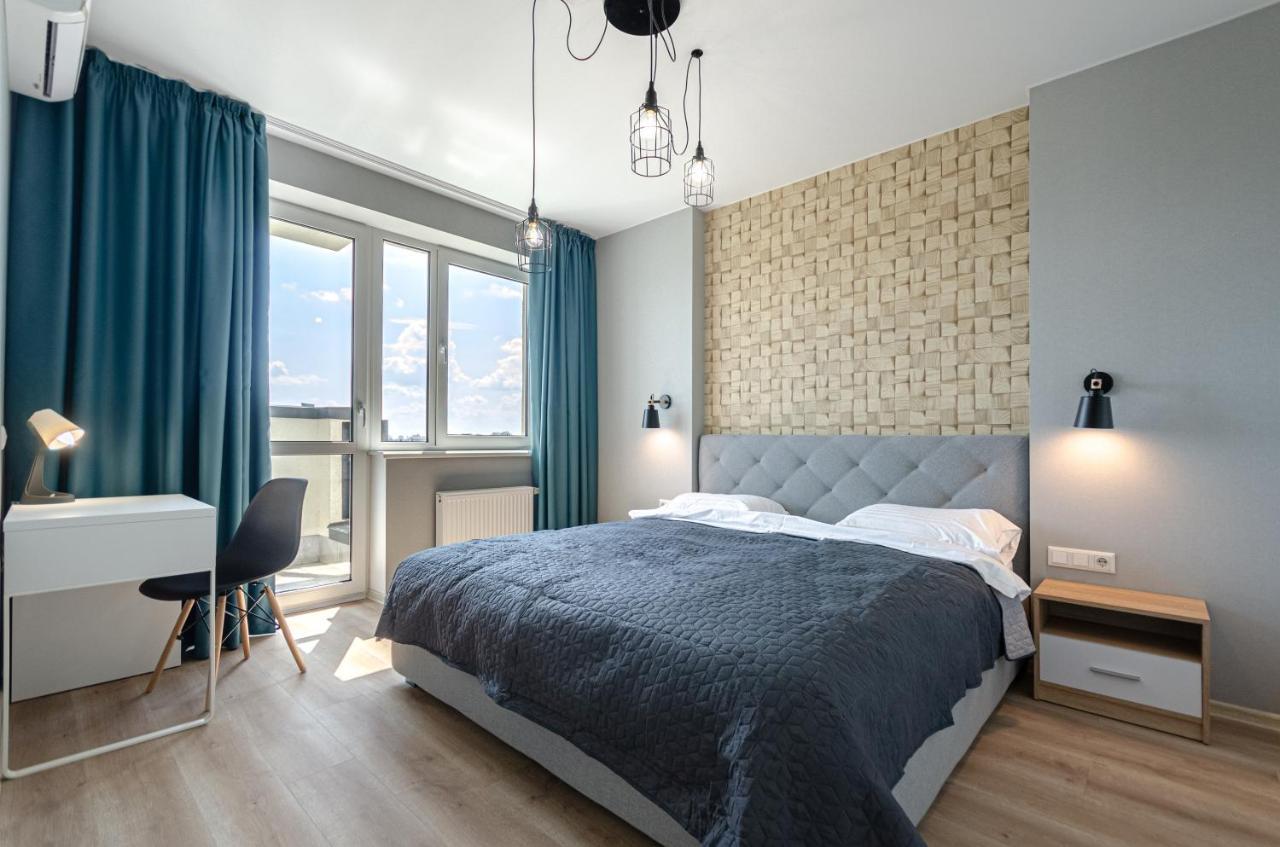 Petrovdom 5-25 In Cozy Apartment In Residential Complex "Beresteiskyi" 基輔 外观 照片