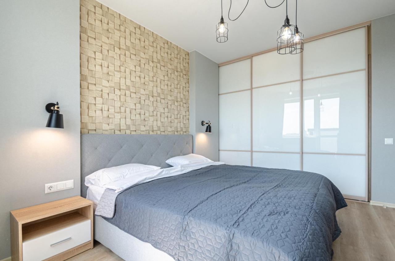 Petrovdom 5-25 In Cozy Apartment In Residential Complex "Beresteiskyi" 基輔 外观 照片