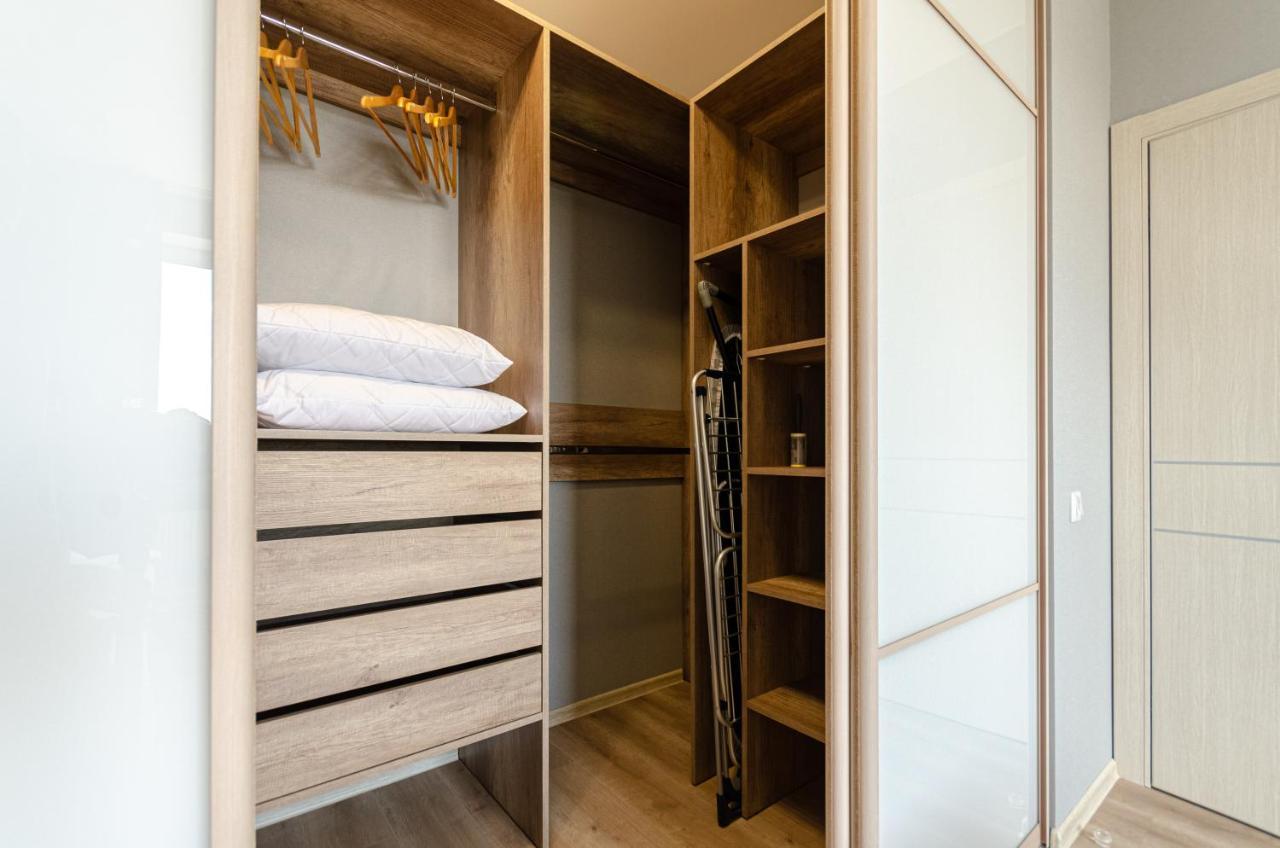 Petrovdom 5-25 In Cozy Apartment In Residential Complex "Beresteiskyi" 基輔 外观 照片
