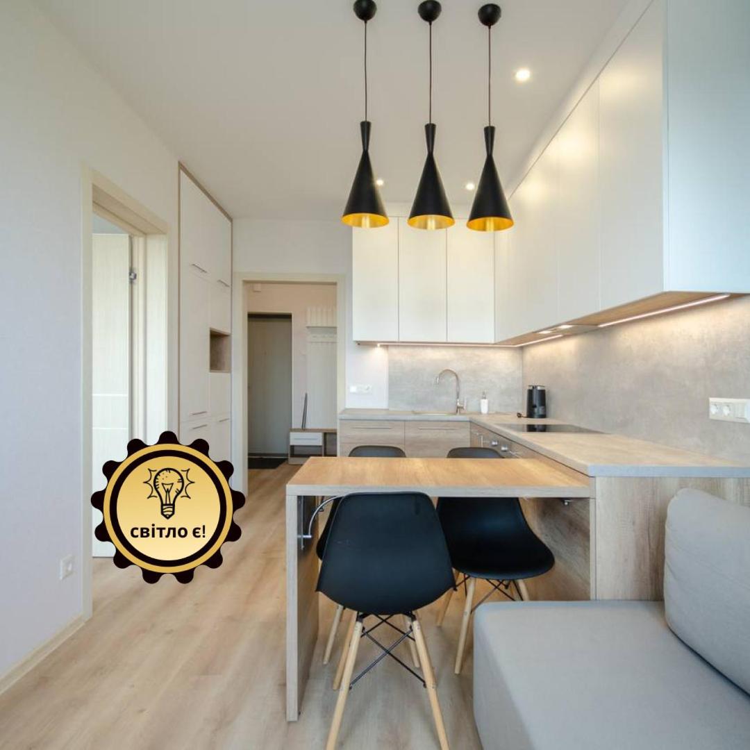 Petrovdom 5-25 In Cozy Apartment In Residential Complex "Beresteiskyi" 基輔 外观 照片