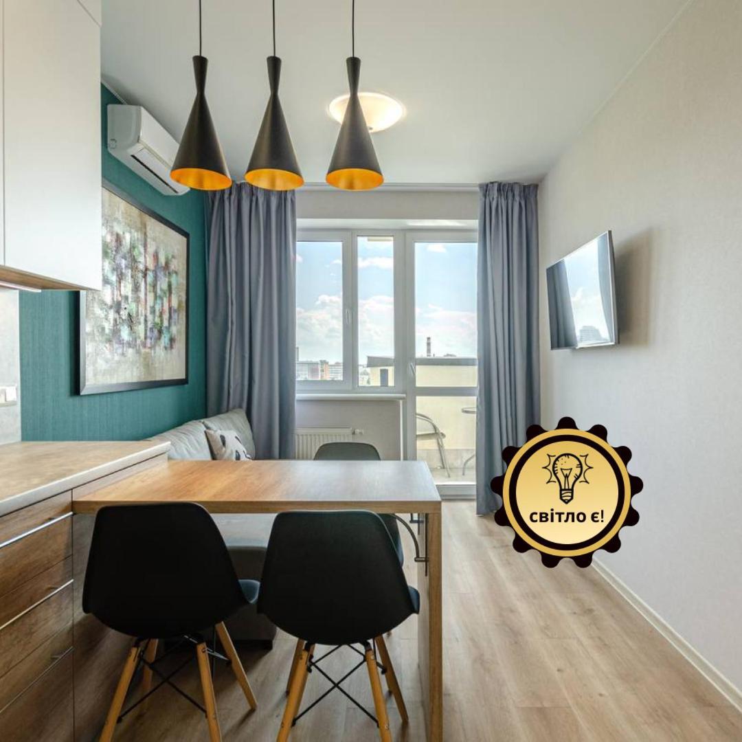 Petrovdom 5-25 In Cozy Apartment In Residential Complex "Beresteiskyi" 基輔 外观 照片